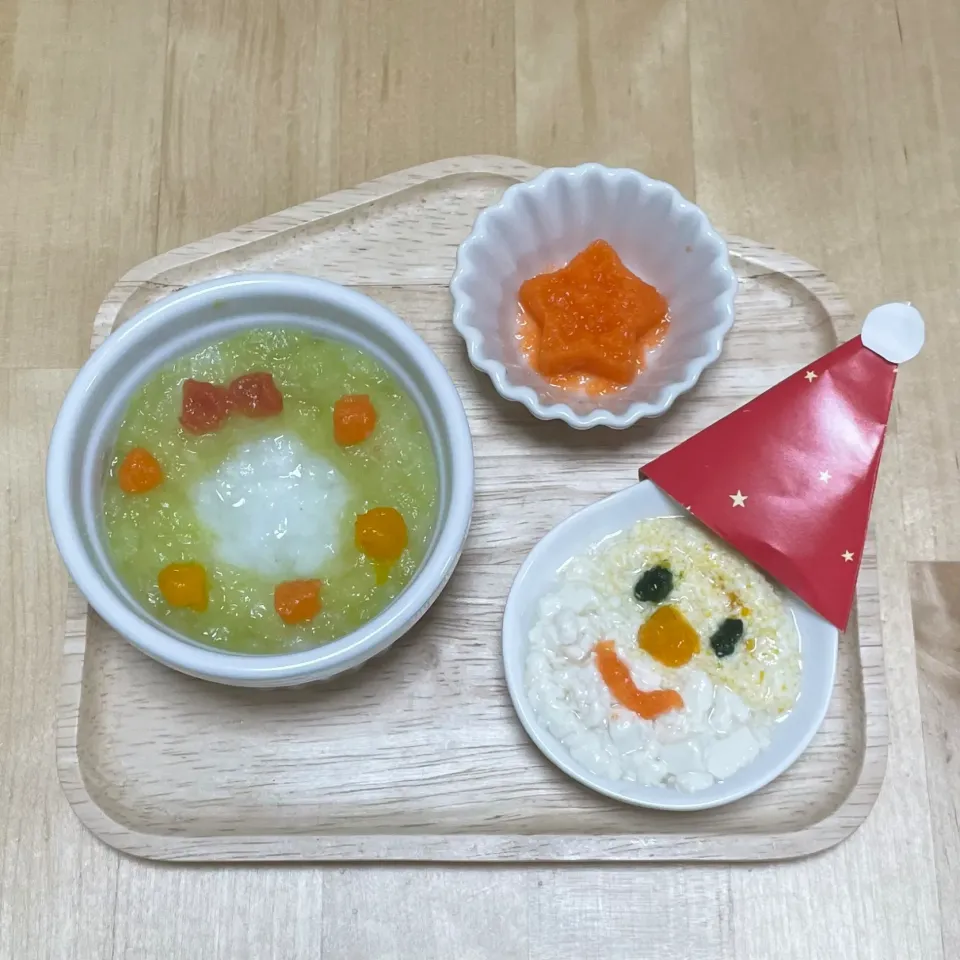 Snapdishの料理写真:クリスマス🎄離乳食|たにもこさん