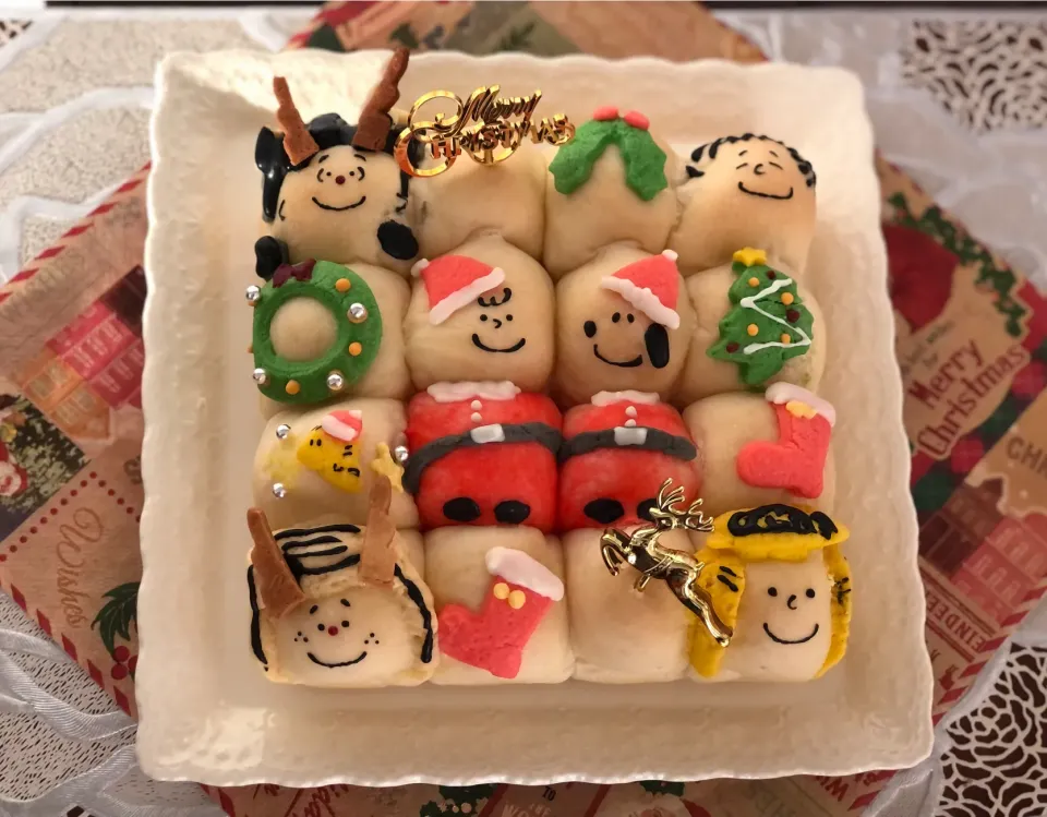 Snapdishの料理写真:Xmasちぎりパン|riamamaさん