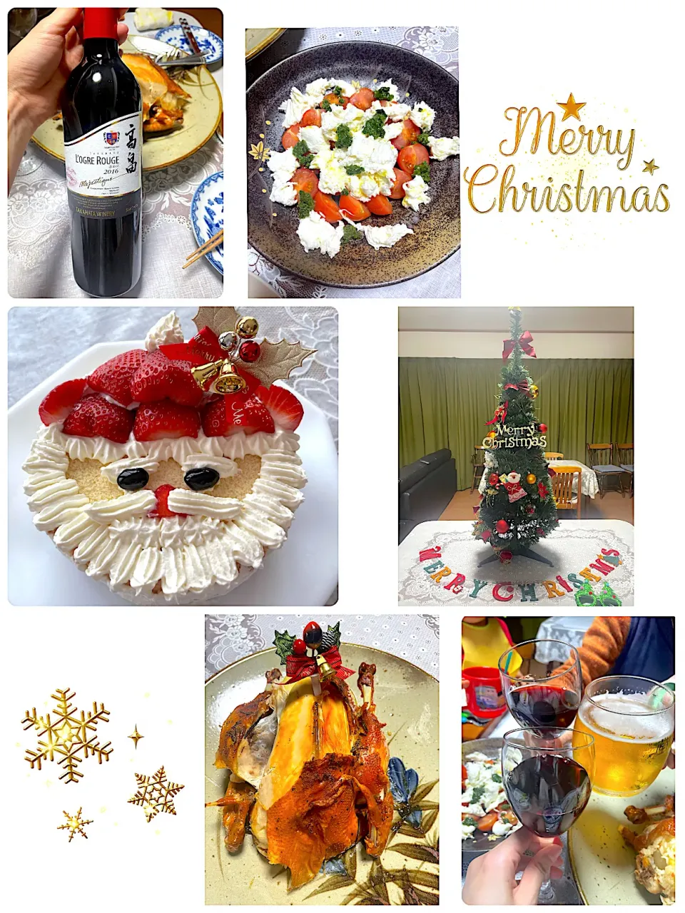 Snapdishの料理写真:〜本日の実家クリスマスディナー〜2021.12.24|yuuさん