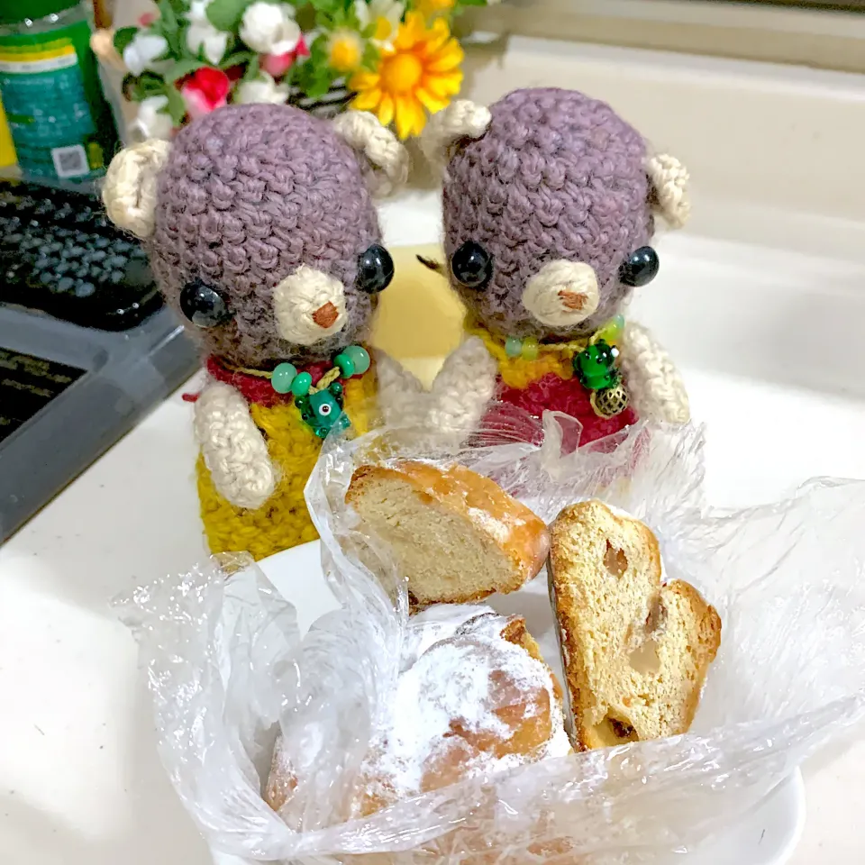 盛りもせず自作のシュトーレンでハピメリ(^-^)|chagashiさん