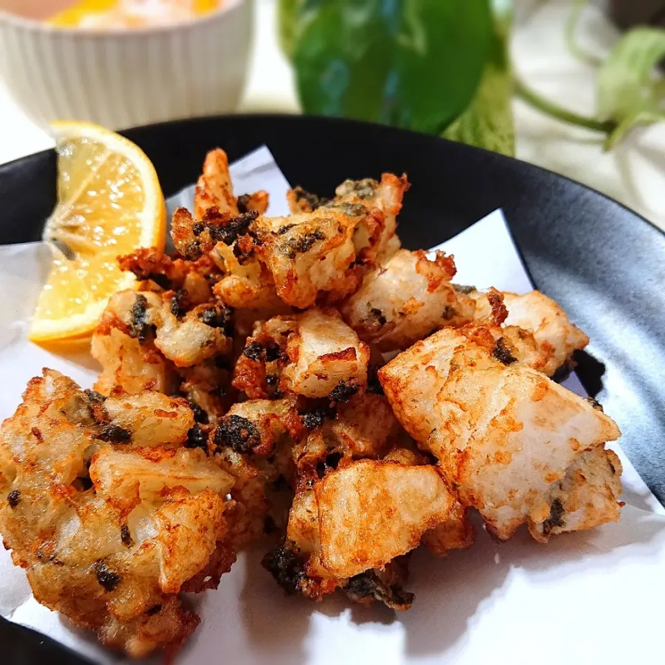 とだともさんの料理 海苔香る 粗たたき長芋揚げ|ポトスさん