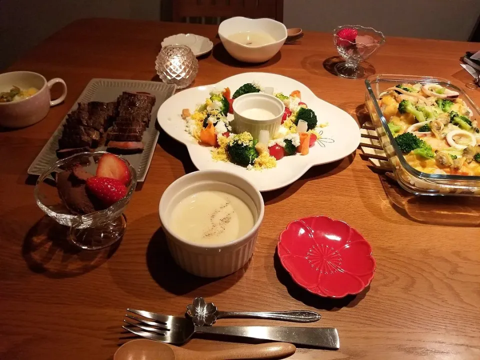 クリスマスイブのお夕飯|misuzvさん