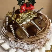 Snapdishの料理写真:Xmasモンブランたると|ぶーさん