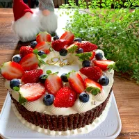 Snapdishの料理写真:クリスマスケーキ|ともみさん