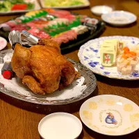 Snapdishの料理写真:2021/12/24クリスマスイブのごちそう|hiro himiさん