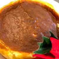 Snapdishの料理写真:クリスマスチーズケーキ|Kiyomiさん