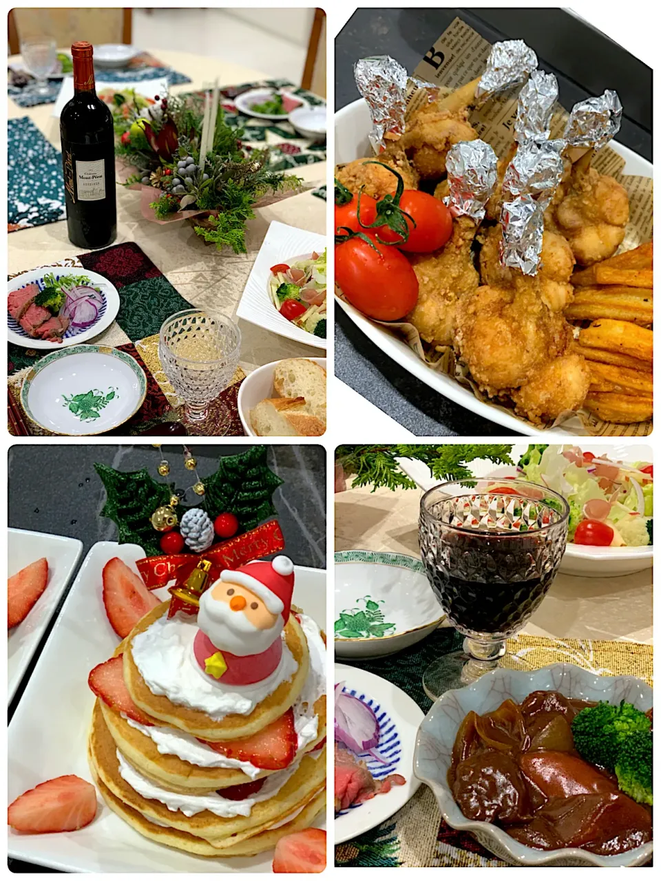 Snapdishの料理写真:クリスマス🎄🍷|ｋｚｓｙｋさん