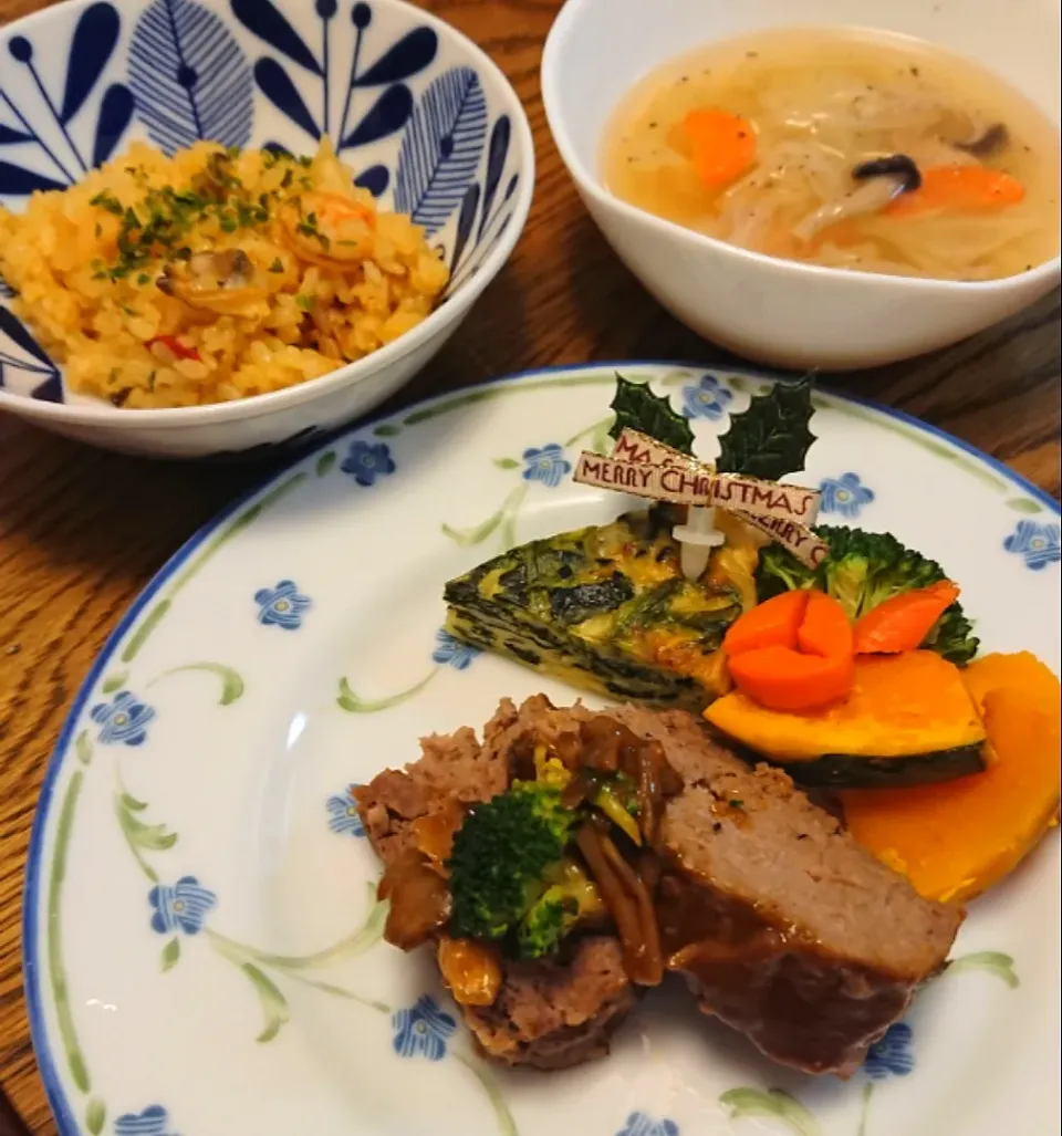 クリスマス☆ミートローフ|ゆりちさん