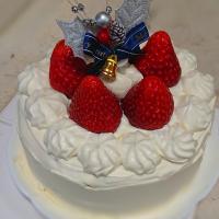 子供達と作ったクリスマスケーキ☆