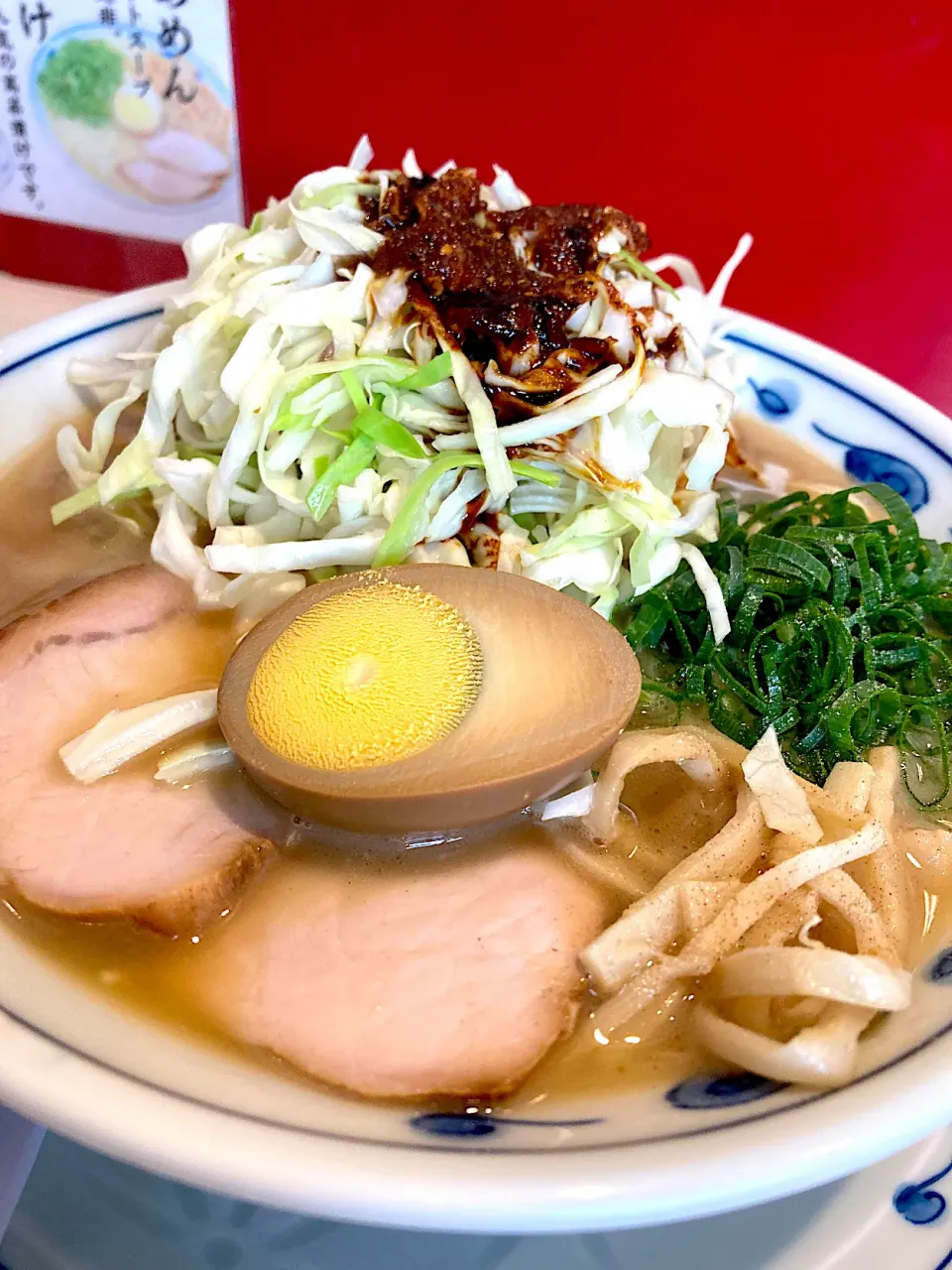 らーめん英でキャベツラーメン😋🍜💕✨|アイさん