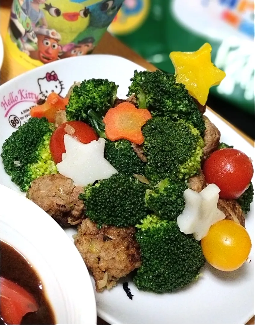 ミニハンバーグツリー|Reikoさん