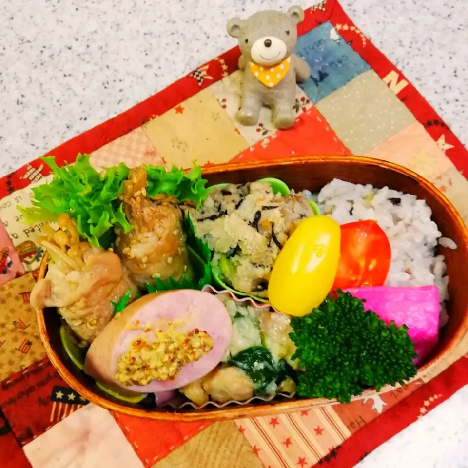 Snapdishの料理写真:今日のお弁当😊|naonaomimichanさん