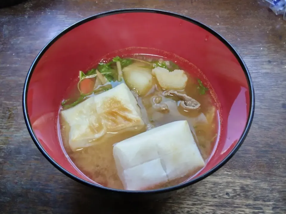 辛味噌仕立てのお雑煮|にんにくと唐辛子が特に好き❤️(元シャリマー)さん