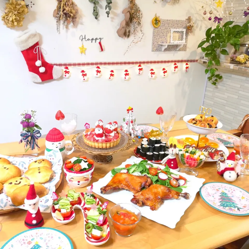 Snapdishの料理写真:クリスマスメニュー🎄🎅🎁✨|ゆかのさん