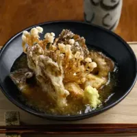 きのこと里芋の揚げ物 みぞれあんかけ