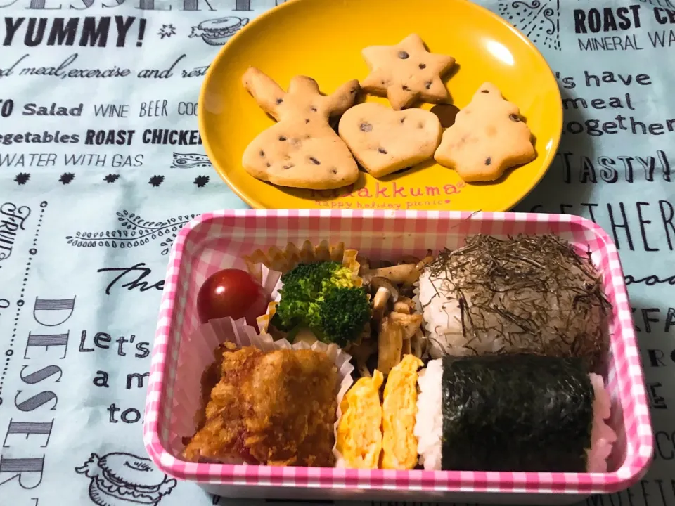 Snapdishの料理写真:2021/12/27(月) 娘弁当🎵|kiyominさん