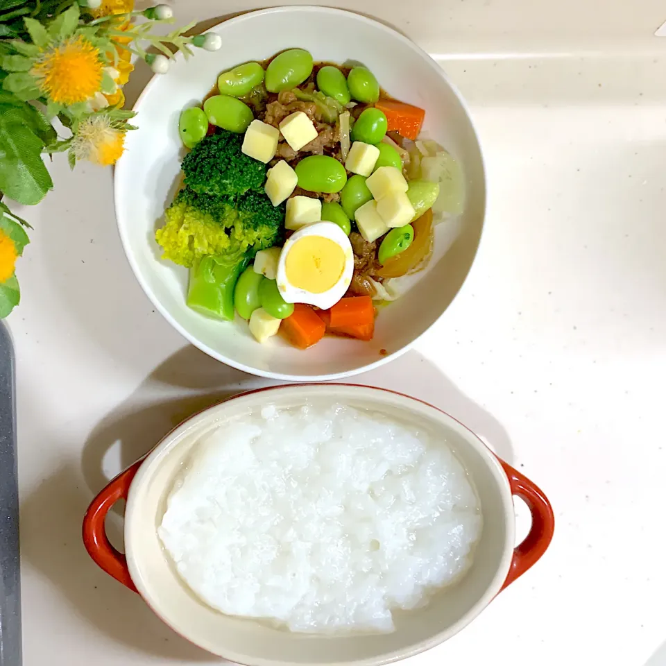 Snapdishの料理写真:母お昼ご飯(・∀・)|chagashiさん