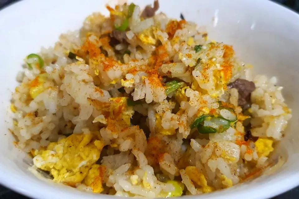 🐮Beef tender butter fried rice 🍳🧈🧂🍚
💁‍♀️green onion garlic powder chilli powder 
Seasalt ground black pepper 27 Dec Dinner|🌷lynnlicious🌷さん