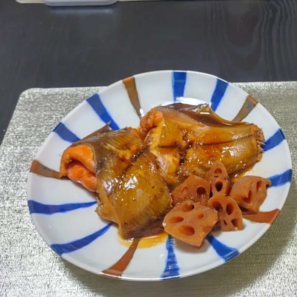 カレイの煮付け🐟|かめさん