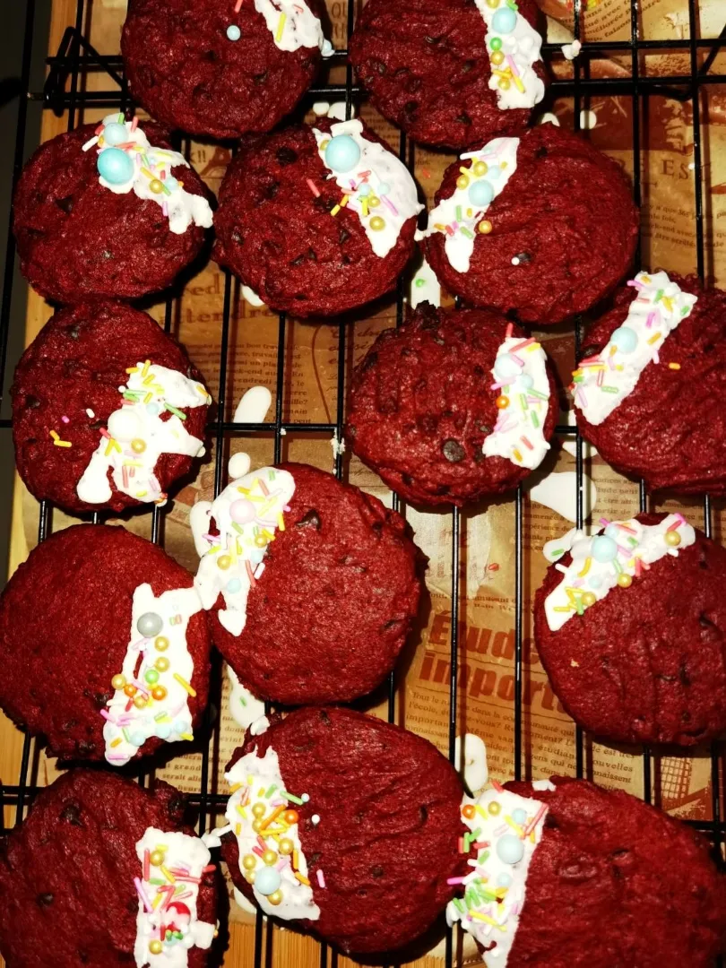 Red​ Velvet​ Christmas cookies
Fb​ Bake.fresh.oven
IG​ Bakefreshoven
#Bake.fresh.oven​|BakeFreshOvenさん