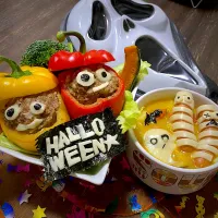 Snapdishの料理写真:🎃ハロウィン👻ご飯で〜す★|♡ｎｏｎ♡さん