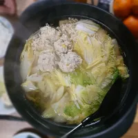 Snapdishの料理写真:鶏つみれ鍋|田中さん