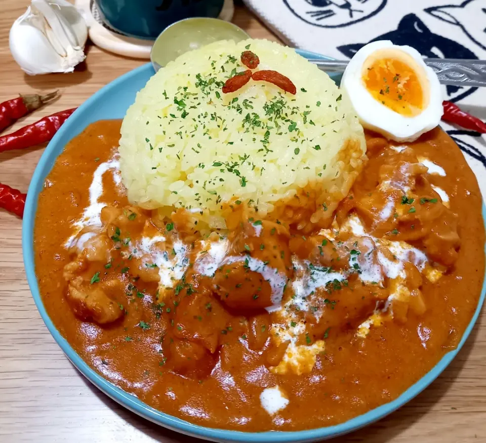 Snapdishの料理写真:バターチキンカレー|ナオミさん