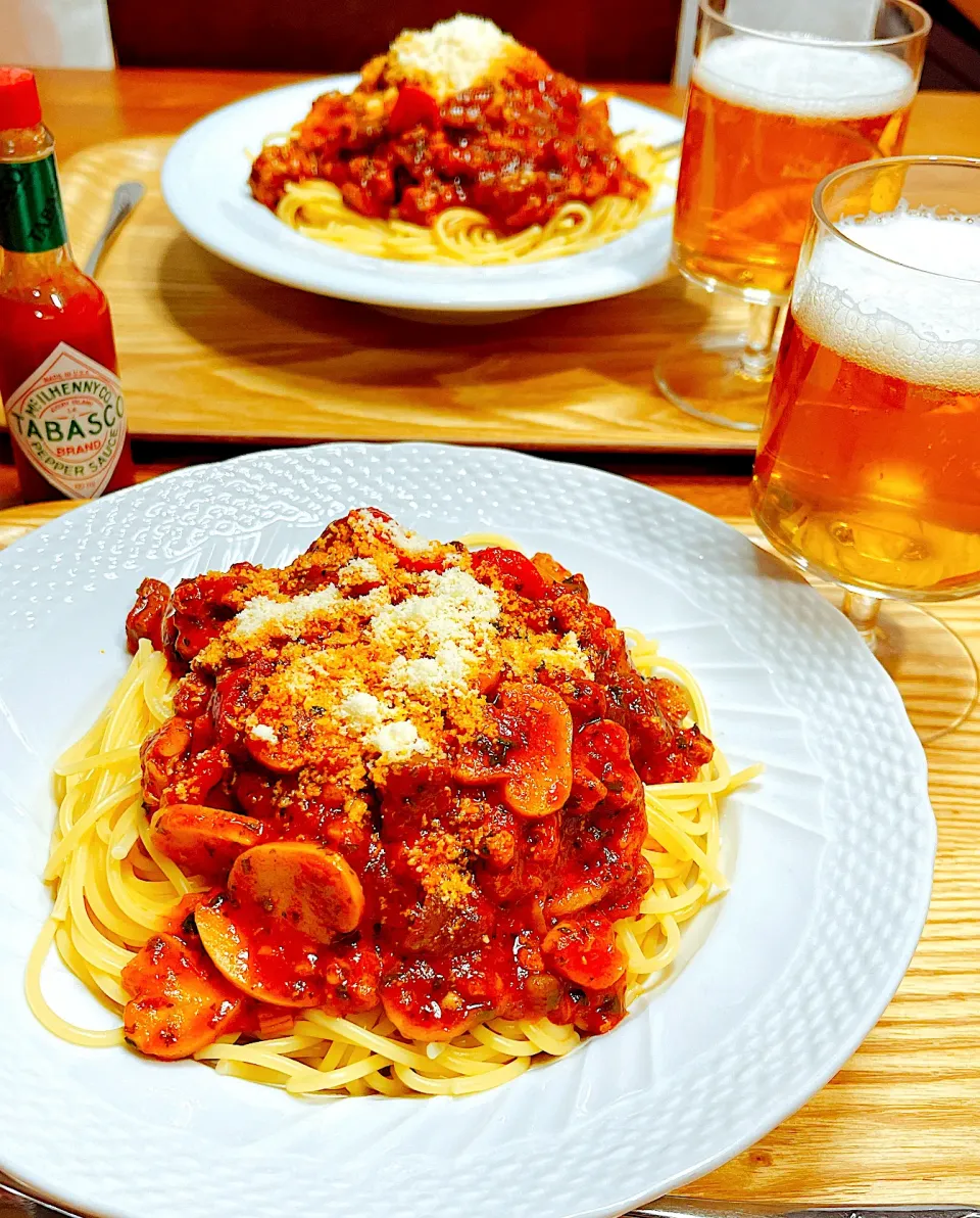 パスタ🍝 ラグー・アッラ・ボロニェーゼ（ragu alla bolognese）|Blueberry🫐さん