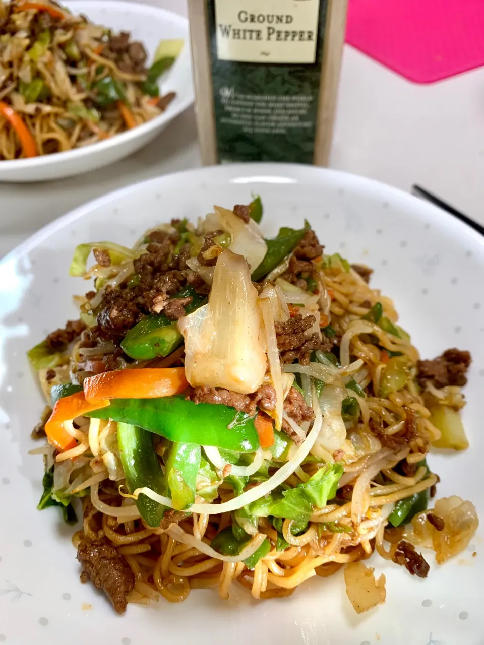 Beef Yakisoba Noodles|gonbenさん