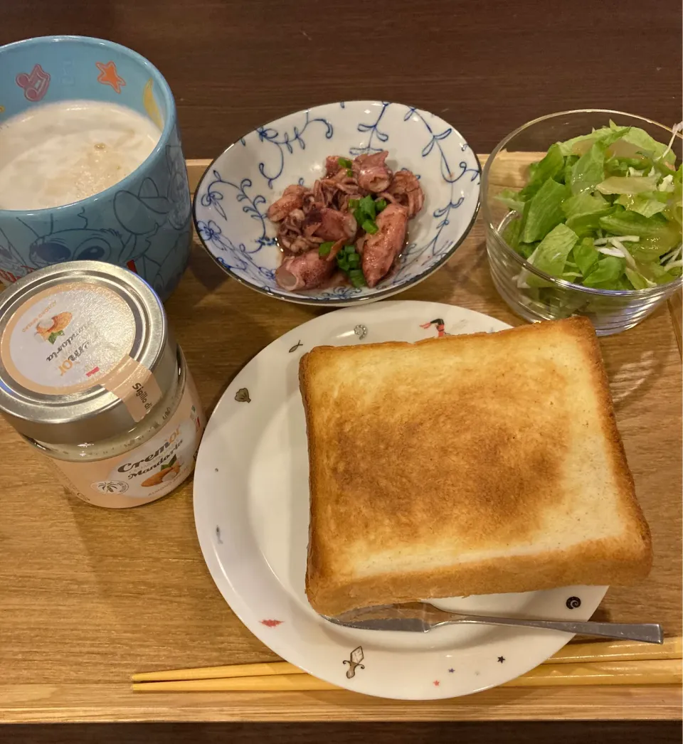 Snapdishの料理写真:我が家は今アーモンドクリーム|なつこいっきママさん