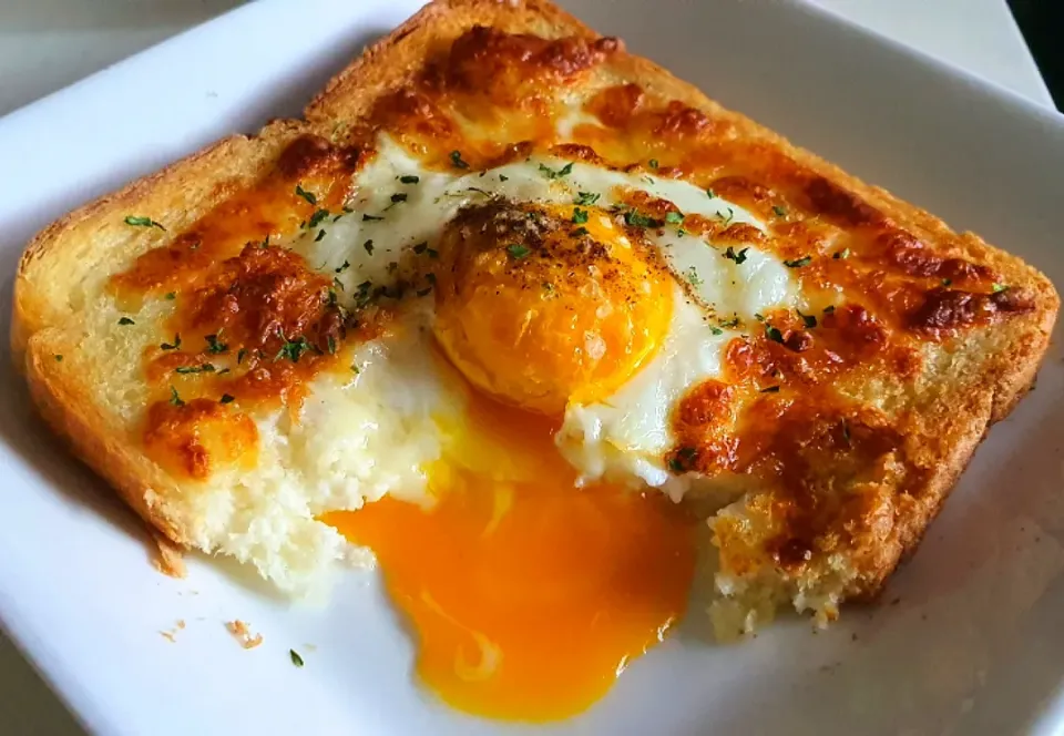 Good morning breakfast 30Dec 
mozzarella egg butter toast ~ airfryer 🌞🌻😋|🌷lynnlicious🌷さん