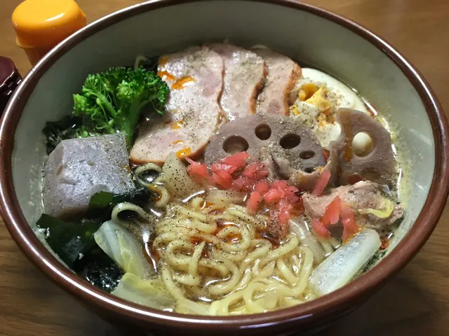 マルちゃん正麺🍜、醤油味❗️(*^ω^*)✨|サソリさん