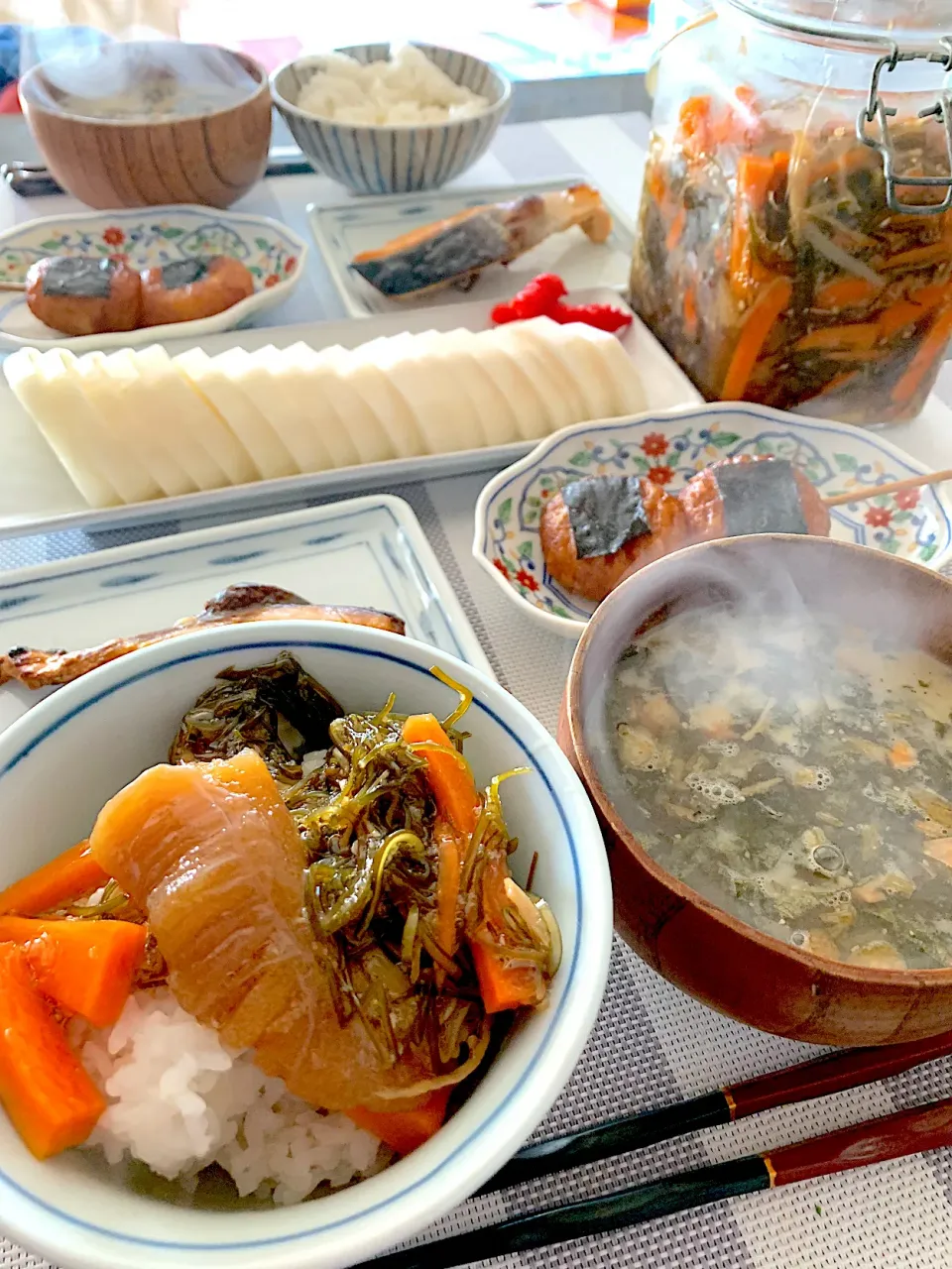 ヨッチャンさんの料理 松前漬け🥕🥕🥕お正月前に食べちゃいました🤣💕👏|シュトママさん