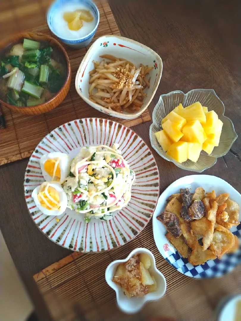 朝ごはん🌅！|まめころさん