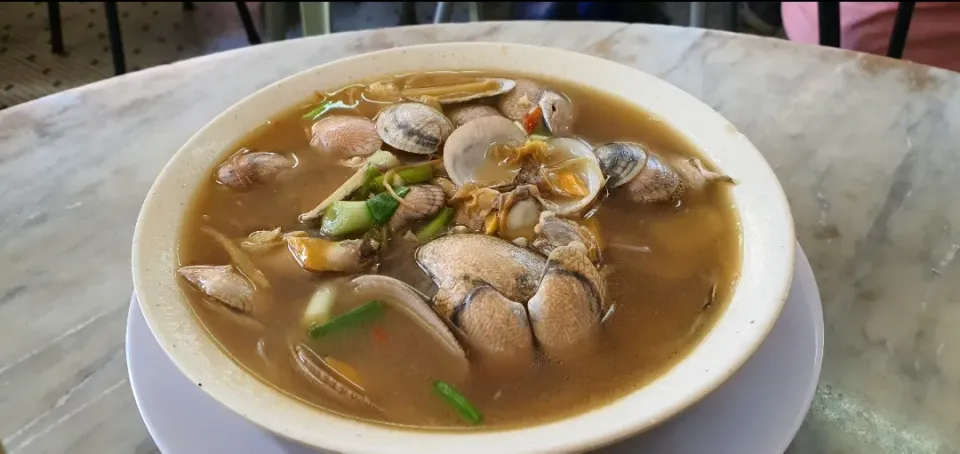 clams noodle.soup|Darren Loさん