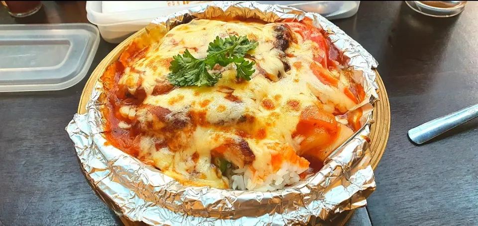 cheese baked rice|Darren Loさん