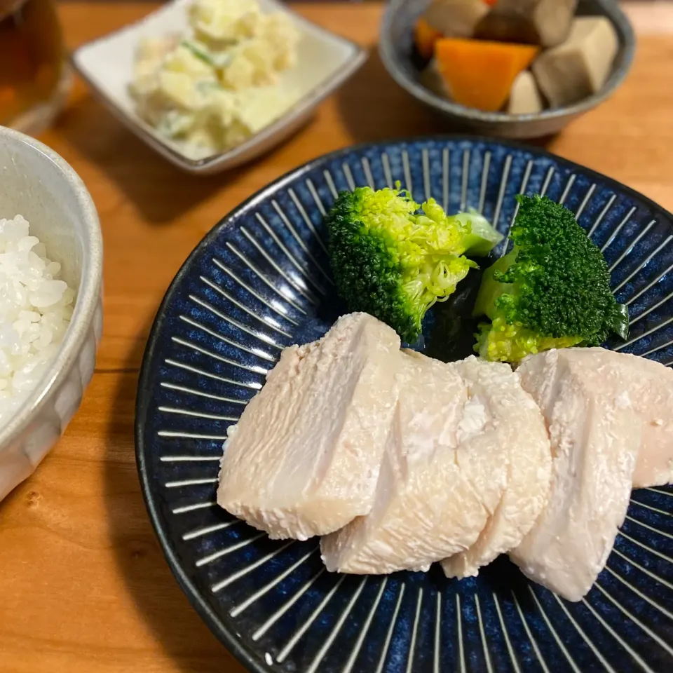 塩麹鶏ハムと麹甘酒の高野豆腐|ちぐあささん