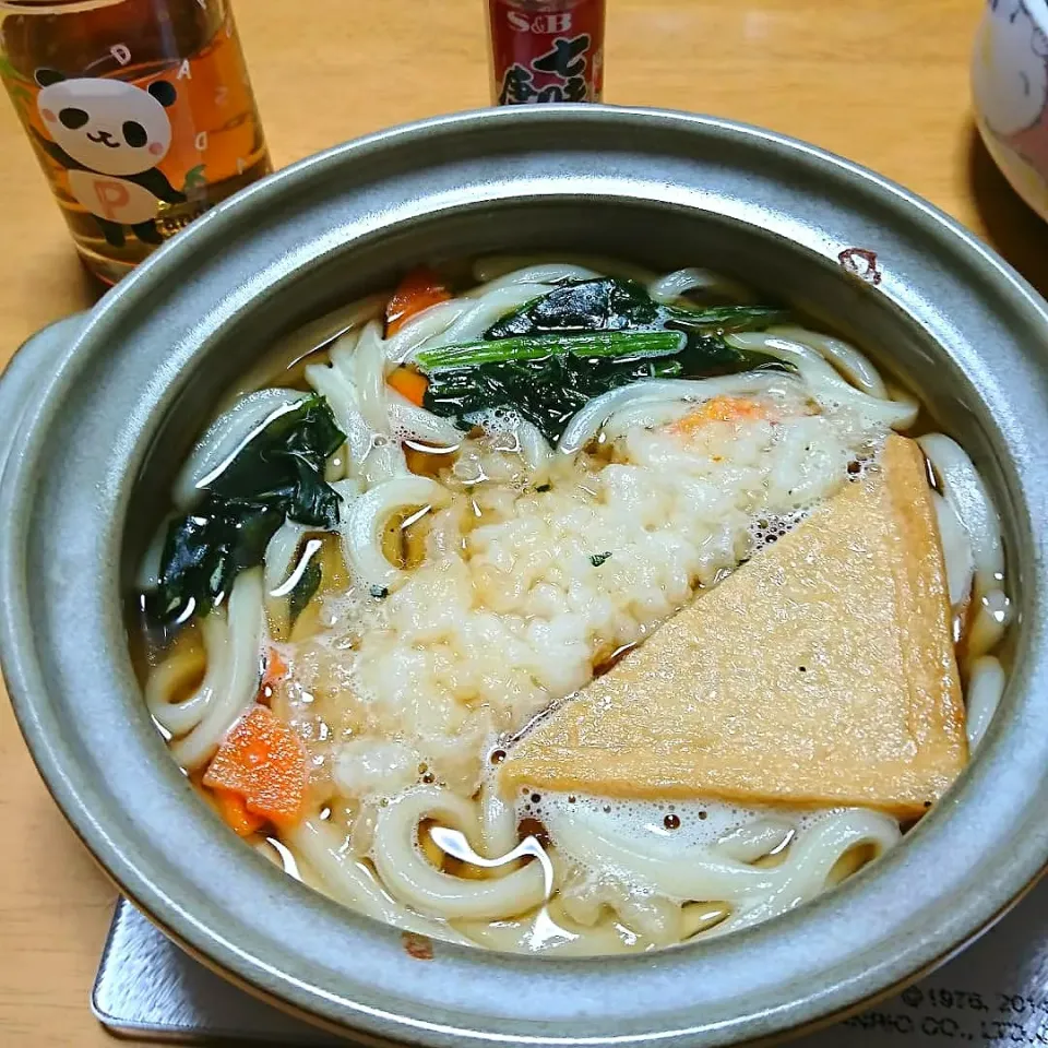 夜は鍋焼うどん|しまだ ちえこさん