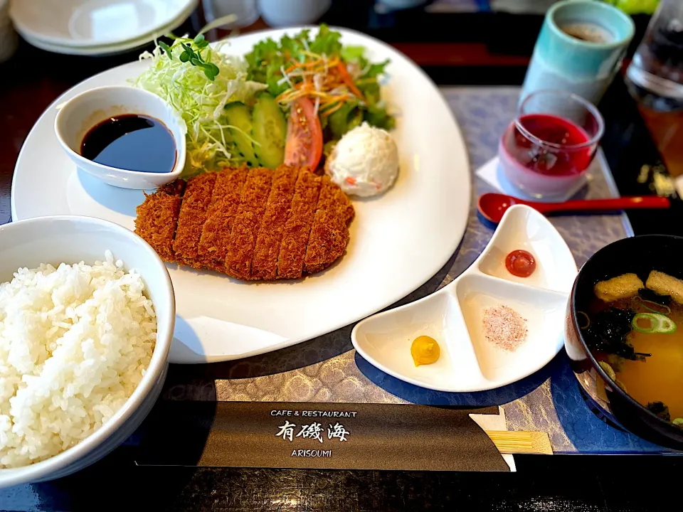 とんかつ定食|髙野泰朋さん