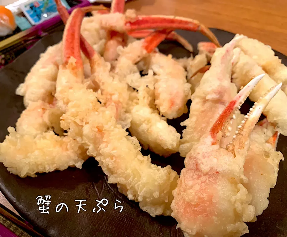 Snapdishの料理写真:🦀蟹の天ぷら🦀|いちごさん