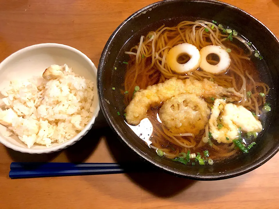 鯛めしと年越しそば|ゆっこっこさん