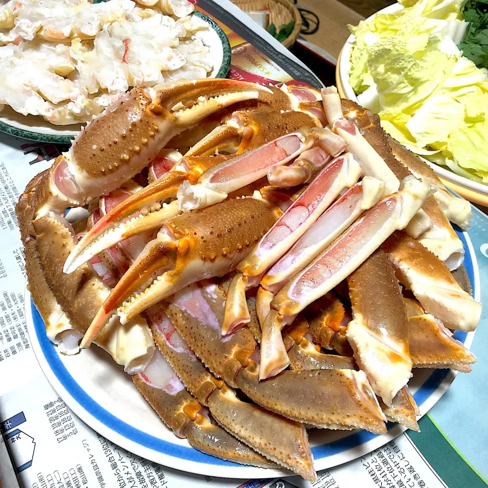 めちゃ美味い満腹😋🦀|すかラインさん