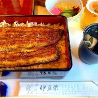 Snapdishの料理写真:伊豆栄の鰻重|noryさん