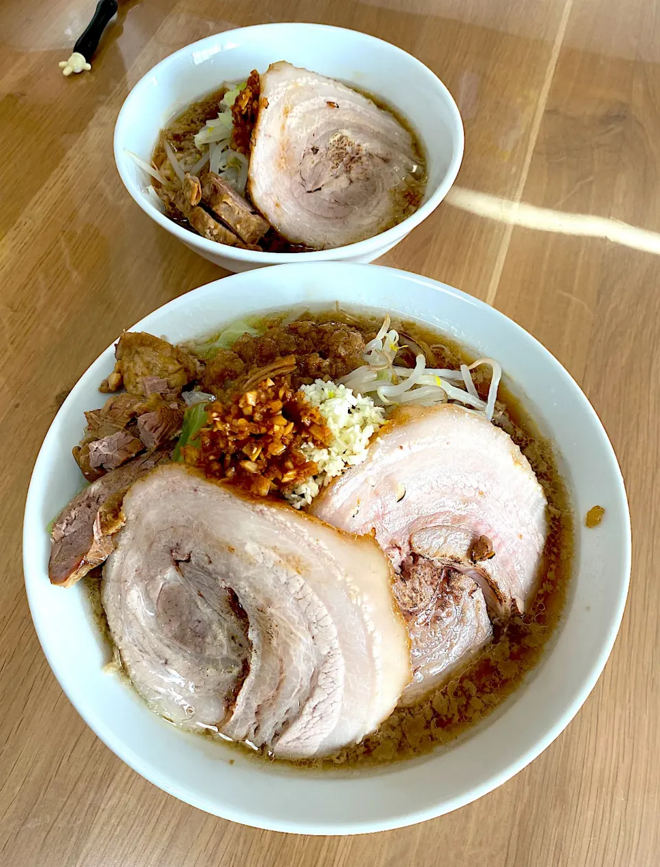 パパの手作りチャーシューで二郎系ラーメン🍜|yumikoさん