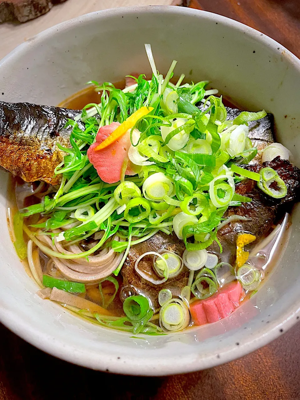 出雲の新蕎麦の年越し/二種類の鰊入り|カピバラおやじさん