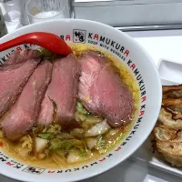 Snapdishの料理写真:神座　プレミアムチャーシューラーメン|けんじろうさん