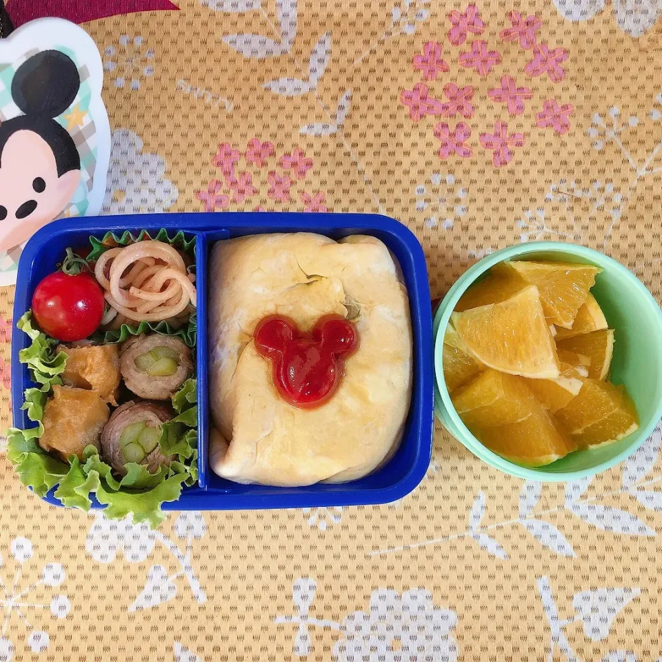 夏休み学童お弁当|でこちゃびんさん