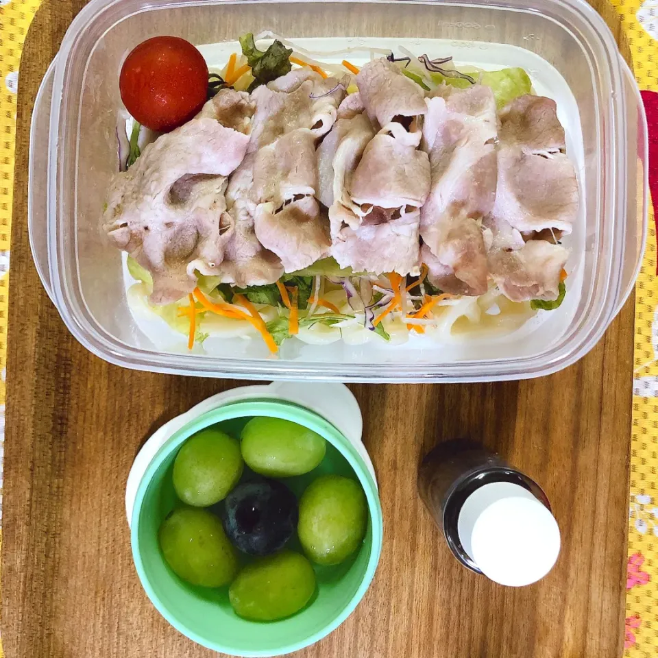 夏休み学童お弁当　サラダうどん|でこちゃびんさん