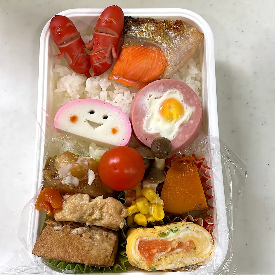 Snapdishの料理写真:2022年1月4日　オレ弁当♪|クッキングおやぢさん