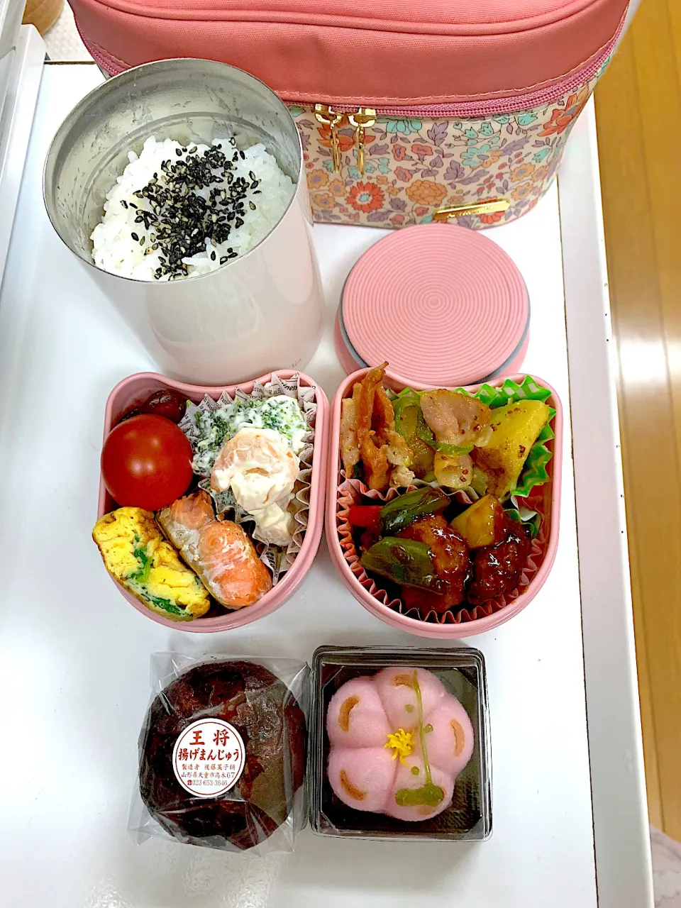 Snapdishの料理写真:2022,1/4 高3娘のお弁当🍱|naoちんさん